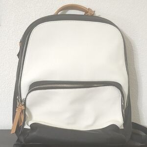 Stylish Black and White Men's Backpack